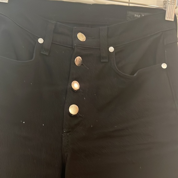 Rag & Bone High Rise Button Up Frayed Ankle Justine Jeans Size 24 - Picture 2 of 8